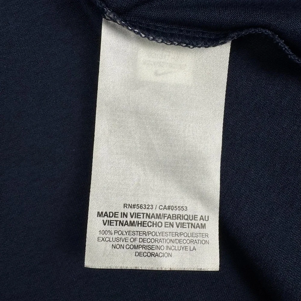 Nike Dri Fit Memphis Grizzlies NBA T-Shirt Tee Athletic Cut Blue Womens XL